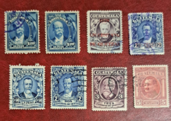 Guatemala 1926 - bélyegek F/6/2
