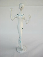 Drasche quarry porcelain woman girl cherry blossom