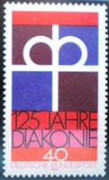 N810 / Germany 1974 Institute of Nurses stamp postal clerk
