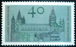 N845 / Germany 1975 Mainz Cathedral stamp postage stamp