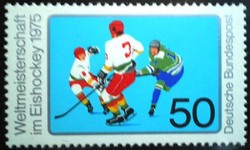 N835 / Germany 1975 Ice Hockey World Cup stamp postage stamp