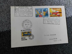 Nemzetközi bélyegkiállítás 1973 első napos boríték