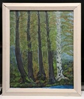 Szentendrei festő : Fák.