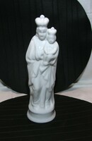 Madonna gyermekkel ritka I.o. Hollóházi fehér porcelán - 27 cm
