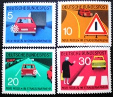 N670-3 / Germany 1971 new cress set of stamps postal clean