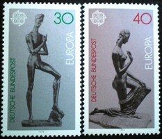 N804-5 / Germany 1974 europa cept stamp set postal clean