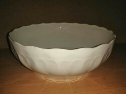 Old marked beaded granite bowl - diam. 27.5 cm