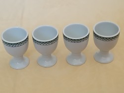 Egg holder egg cup 4 pcs in one porcelain 6.5 cm