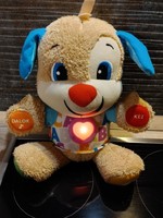 Fisher price interactive learning Hungarian speaking dog approx. 30 Cm