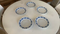 Alföldi porcelain small plate with a blue pattern