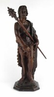 1R847 XIX. századi faragott szobor 49 cm