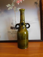 Bottle vase with a retro face 32 cm
