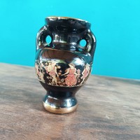 Görög kis váza 24k arany jelzéssel