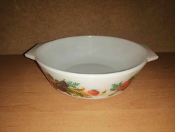 Jena glass bowl with vegetable pattern