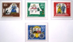 N523-6 / Germany 1966 people's welfare : grimm tales viii. Postage stamp