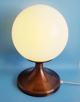 Iparművészeti retro gömb asztali lámpa 40cm