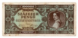 100,000 Pengő 1945