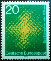 N647 / Germany 1970 Catholic world mission stamp postal clerk
