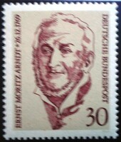 N611 / Germany 1969 ernst moritz arndt stamp postal clerk
