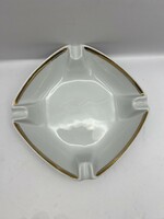 Hollóháza porcelain ashtray, 15 cm in size. 5072