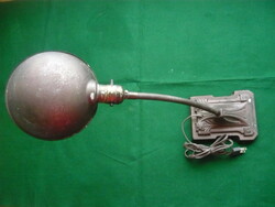 Antique table lamp, bank lamp