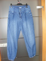 Happy holly women's denim pants with calf legs, size 35/77, m-l