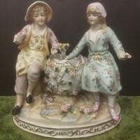 Német barokk.Thüringia porcelán.