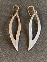 New! Custom-made, 925, marked silver earrings. Very nice jewelry! Size: length 5 cm