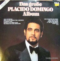 Placido Domingo duplalemezes bakelit album