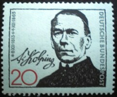 N477 / Germany 1965 adolph kolping stamp postal clerk