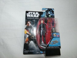 Star Wars figura - Jyn Erso Imperial Ground Crew Disguise ráadható - Hasbro -bontatlan, gyári csom.