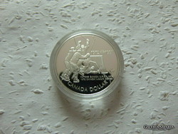 Kanada 1 dollár 1997 PP 925 ös ezüst 25.17 gramm  Zárt kapszulában