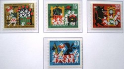 N408-11 / Germany 1963 people's welfare : grimm tales v. Postage stamp