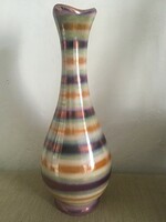 Lüszteres kerámia váza 29cm.