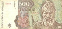 500 lei 1991 Románia 2.