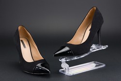 Zara trafaluc women's nail shoes, black, size 38