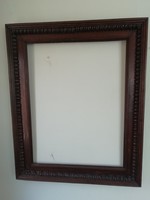 Old ox-eye picture frame, 84cm x 69cm