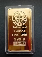 Svájci dekorációs "arany" model