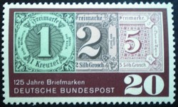 N482 / Germany 1965 125 years old postage stamp stamp postal clerk