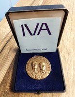 Birger och fredrik ljungström bronze commemorative medal