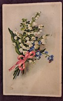 Old floral postcard 2 (m4708)