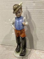 Herend seven-mile boy with boots 21cm