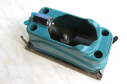Régi, retro Black&Decker (kék) barkács excentercsiszoló adapter pisztolyfúróra (D988)