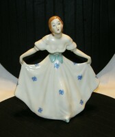 Royal dux porcelain dancer hand painted - made in Czechoslovakia - 21 cm
