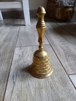 Fabulous old copper bell (16x7 cm)