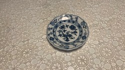 Meissen hagymamintás porcelán tányér 13 cm
