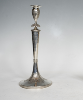 Silver antique Viennese candlestick