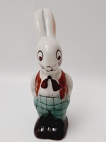Porcelain bunny, rabbit figurine, 9.2 cm
