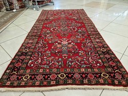 Iranian sarouk 105x220 hand knotted wool persian rug bfz628