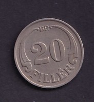 20 Fillér 1938 BP.